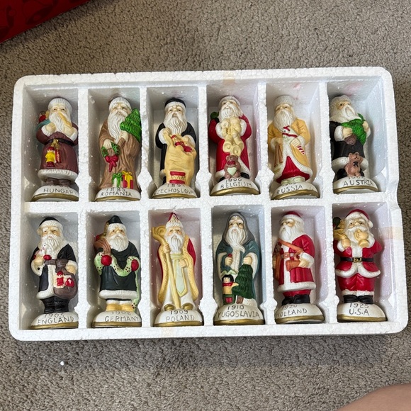 Santa Figurines From Around The World